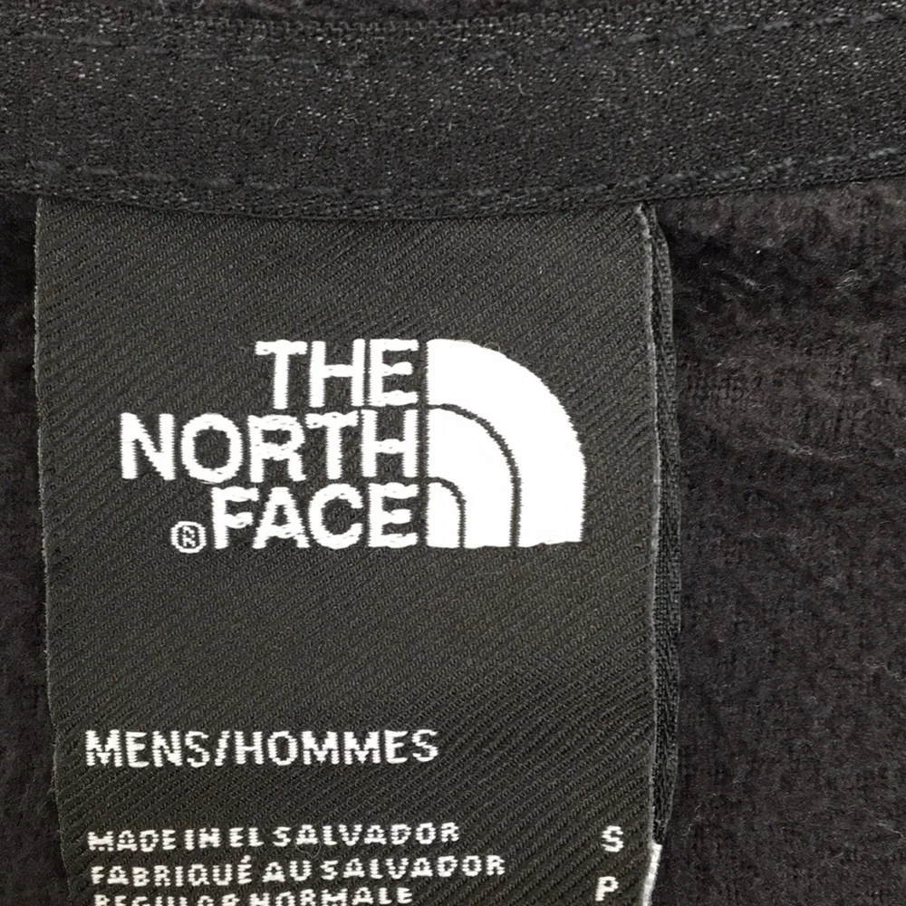 The North Face Mens Quarter Zip Fleece Pull Over Size S EXCELLENT Condition
